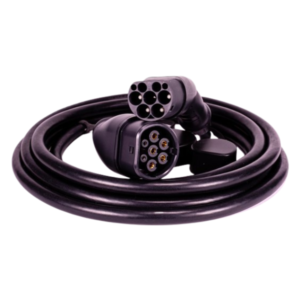 Kabel do ładowania samochodu EV typ 2 EEVCT2-T2 32A 5C BLACK